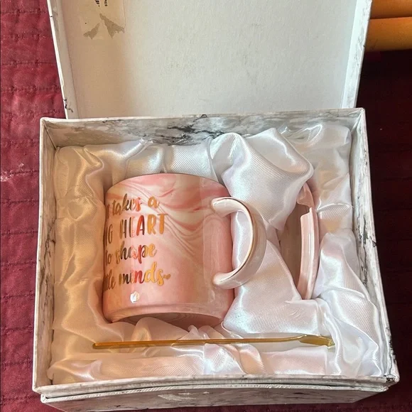Marble Pink Motivational Mug! Teachers Gifts 🎁 Comes with box! - Picture 8 of 8